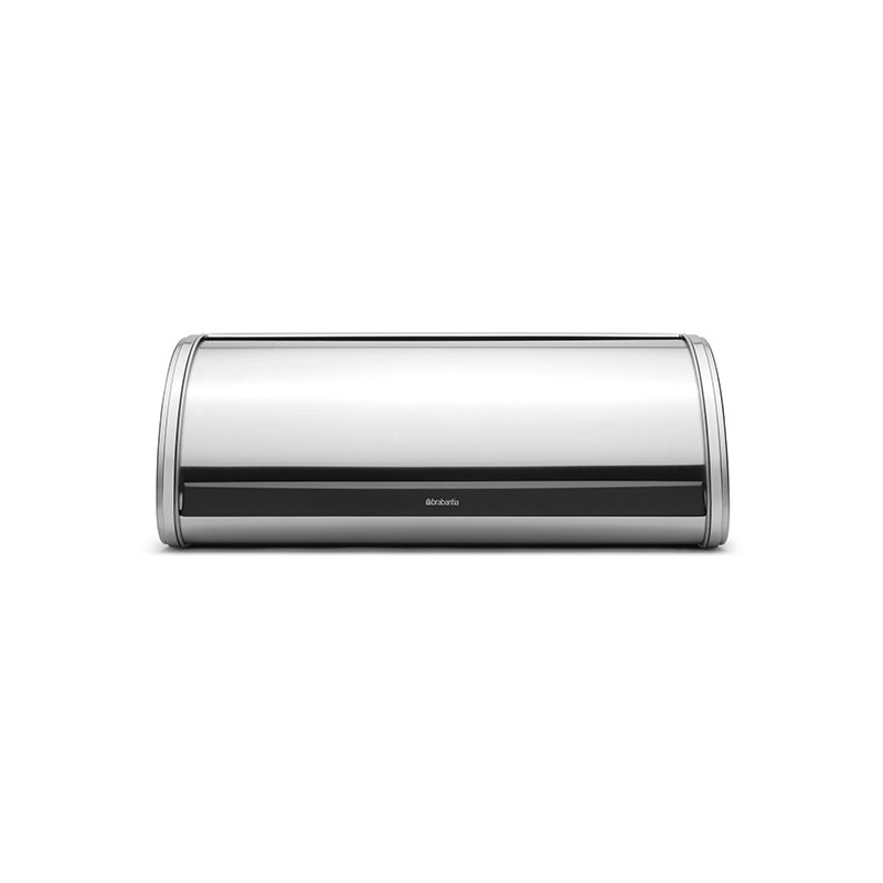 Cutie pentru paine Brabantia Roll Top 646890, 16 L, 44.5x26 cm, Constructie usoara si robusta, Inox/Mat