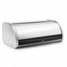 Cutie pentru paine Brabantia Roll Top 646890, 16 L, 44.5x26 cm, Constructie usoara si robusta, Inox/Mat