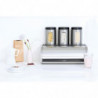 Cutie pentru paine Brabantia Roll Top 646890, 16 L, 44.5x26 cm, Constructie usoara si robusta, Inox/Mat