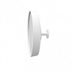 Oglindă de perete Brabantia MindSet Mineral 1005691, 5x mărire, Suport magnetic, Rezistent la coroziune, Acoperire minerală, Alb