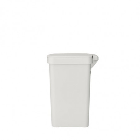 Coș cu pedală Brabantia StepUp 1008480, 16 L, Materiale ecologice, Deschidere mare, Gri deschis