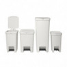 Coș cu pedală Brabantia StepUp 1008480, 16 L, Materiale ecologice, Deschidere mare, Gri deschis
