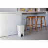 Coș cu pedală Brabantia StepUp 1008480, 16 L, Materiale ecologice, Deschidere mare, Gri deschis
