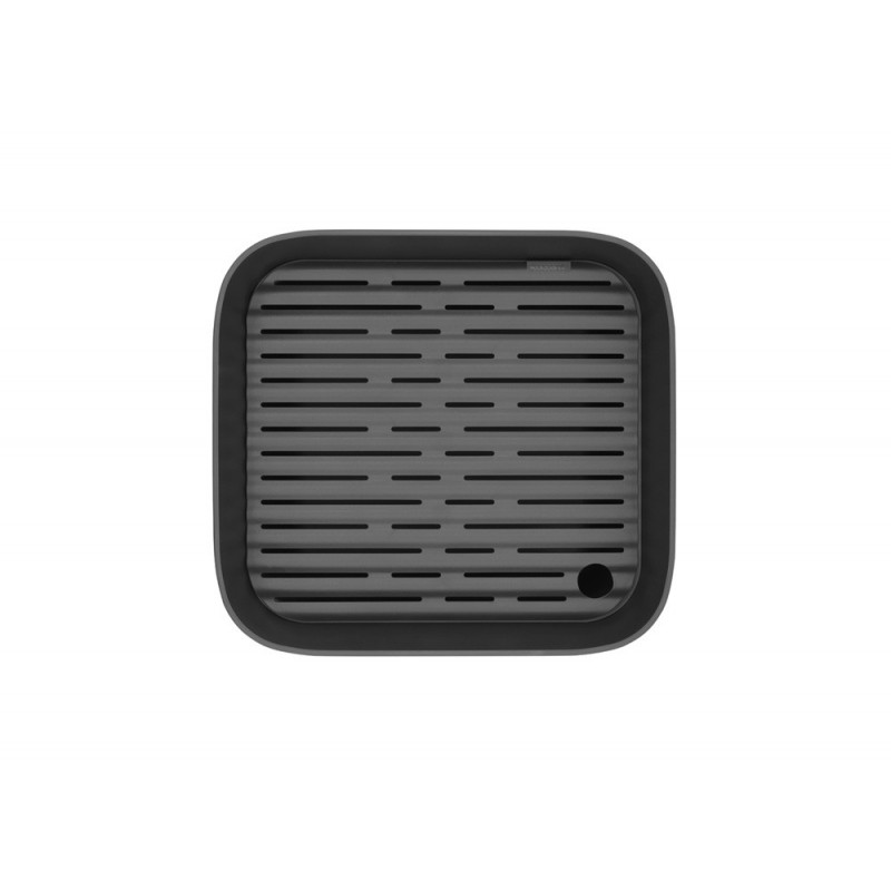 Vas de spălare și scurgere Brabantia 1003315, 16.1 x 37.4 x 34.4 cm, Sigur pentru vase cu strat antiaderent, Gri închis