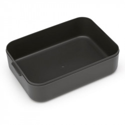 Cutie alimentara Brabantia Make&Take 1006281, 1.1 L, Fara BPA, Gri inchis