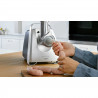 Mașină de tocat carne Bosch MFW68660, 2200W, atașament pentru roșii și cârnați, invers, 4,3 kg/min, Inox