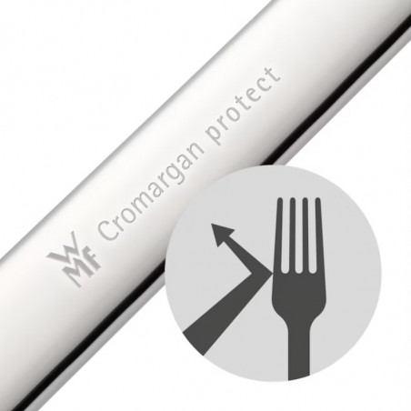 Set tacamuri WMF Premiere, 30 piese, Cromargan Protect, Rezistent la acid si coroziune, Otel inoxidabil 18/10, Argintiu