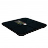 Cantar inteligent AENO ABS0002S, Pana la 180 kg, 11 profile, 16 indicatori, IMC, LED, Sticlă ITO, Negru