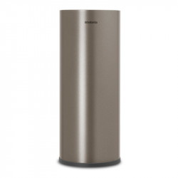 Suport hartie igienica Brabantia ReNew 1003472, Triplu, Rezistent la coroziune, Gri inchis
