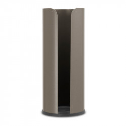 Suport hartie igienica Brabantia ReNew 1003472, Triplu, Rezistent la coroziune, Gri inchis