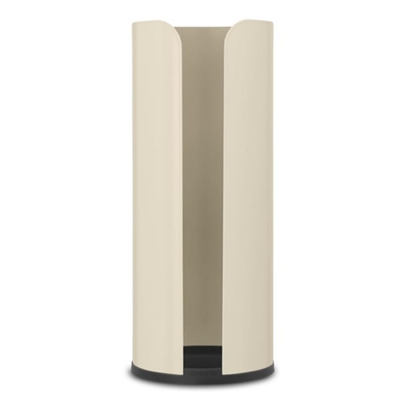 Suport hartie igienica Brabantia ReNew 1006274, Triplu, Rezistent la coroziune, Bej