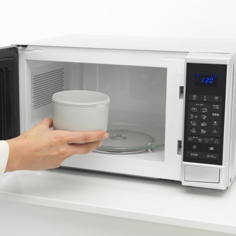 Bol alimentar mic dejun Brabantia Make&Take 1006298, 500+180 ml, Inchidere cu infiletare, FaraBPA, Gri