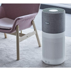 Purificator de aer Philips AC3033/10, SMART, Wi-Fi, 55W, pentru până la 135 m2, HEPA, senzori inteligenți, alb/gri