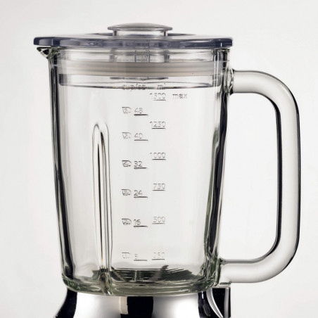 Blender Ariete Positano 0583/0P, 1000W, 1.5 L, 4 viteze + PULSE, Zdrobire gheata, Alb/Galben