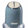 Tocator alimente Ariete VINTAGE 0438/05, 400W, 600 ml, 2 viteze, Otel inoxidabil, Albastru