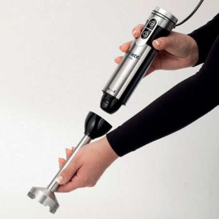 Set blender, mixer, tocator 7in1 Ariete 4 BLADES 0898/11, 1000W, 10 viteze, 7 functii, Turbo, Negru/Inox