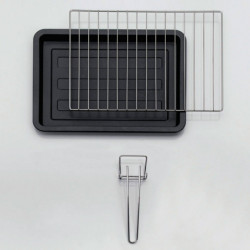 Cuptor electric cu 2 plite Ariete Bon Cuisine 995, 1500W, 40 L, Timer, 4 trepte de coacere, Inox