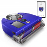 Aspirator robot Aspirator Dyson 360, 65 AW, 22000 Pa, 110000 rpm, 4 moduri, Navigare vizuală 360°, Hyperdymium, Profil redus, Albastru/Nickel