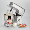 Robot de bucatarie Ariete Gourmet Professional 1598/10, 2100W, 7 L, Blender 1.5 L, 6 viteze, Pulse, Inox