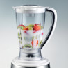 Robot de bucatarie Ariete ROBOMIX METAL 1779/00, 1500 W, 2.1 L, Viteza variabila, Pulse, Lame otel inoxidabil, Inox