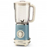 Blender Ariete VINTAGE 0568/15, 500W, 1.5 L, 2 viteze + pulse, Zdrobire gheata, Albastru