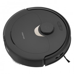 Aspirator robot Roborock Q Revo S QRS52-00, 7000 Pa, 5200 mAh, 80W, Wi-Fi, 3D Mapping LiDar, Statie de incarcare, Autonomie pana la 3 ore, Negru