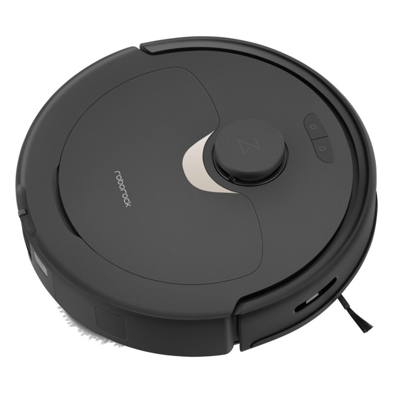Aspirator robot Roborock Q Revo S QRS52-00, 7000 Pa, 5200 mAh, 80W, Wi-Fi, 3D Mapping LiDar, Statie de incarcare, Autonomie pana la 3 ore, Negru
