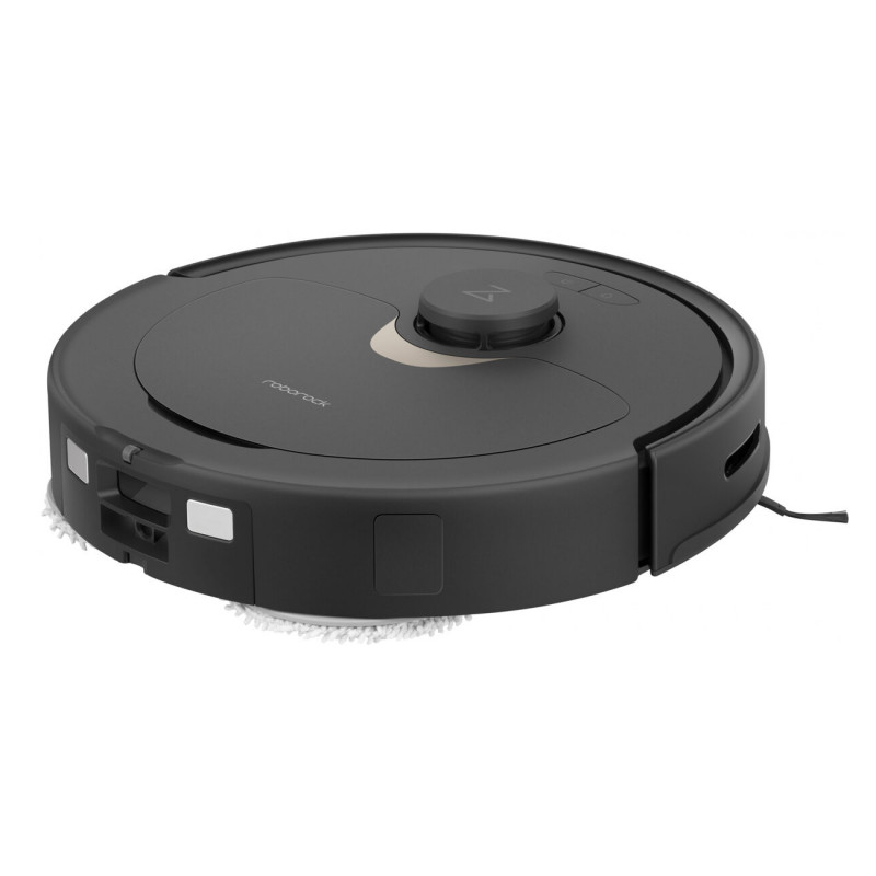 Aspirator robot Roborock Q Revo S QRS52-00, 7000 Pa, 5200 mAh, 80W, Wi-Fi, 3D Mapping LiDar, Statie de incarcare, Autonomie pana la 3 ore, Negru