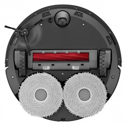 Aspirator robot Roborock Q Revo S QRS52-00, 7000 Pa, 5200 mAh, 80W, Wi-Fi, 3D Mapping LiDar, Statie de incarcare, Autonomie pana la 3 ore, Negru