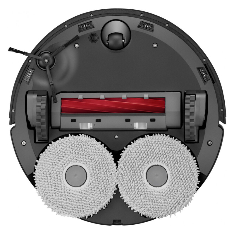 Aspirator robot Roborock Q Revo S QRS52-00, 7000 Pa, 5200 mAh, 80W, Wi-Fi, 3D Mapping LiDar, Statie de incarcare, Autonomie pana la 3 ore, Negru