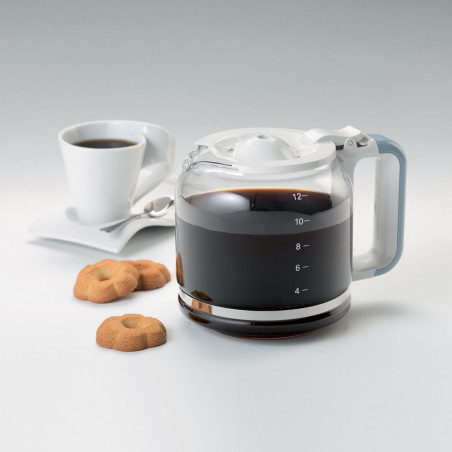 Cafetiera Ariete VINTAGE AMERICANO 1342/05, 960W, 2.1 L, Timer, Programare, Pauza, Sistem anti-picurare, Albastru
