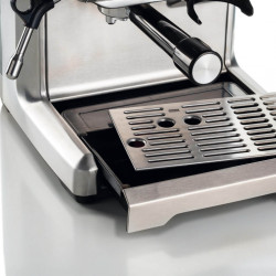 Espressor Ariete ESPRESSO METAL 1313/10, 1600W, 15 bar, 2 L, Cafea boabe, macinata si doze E.S.E, Manometru, Inox