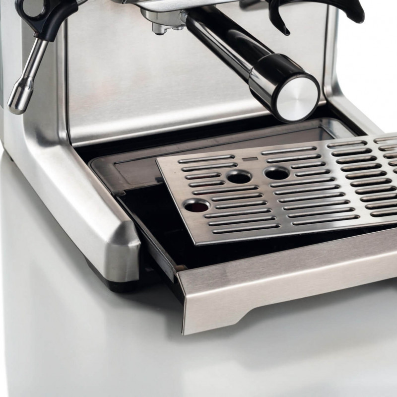 Espressor Ariete ESPRESSO METAL 1313/10, 1600W, 15 bar, 2 L, Cafea boabe, macinata si doze E.S.E, Manometru, Inox