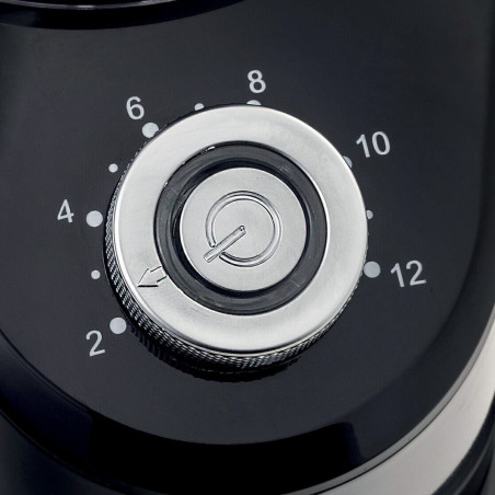 Rasnita electrica pentru macinat cafea Ariete COFFEE GRINDER 3023/00, 200W, 200 g, 14 nivele de macinare, 2-12 cesti, Negru