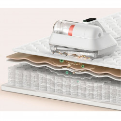 Aspirator pentru acarieni Xiaomi BHR8943EU Pro, 400W, 0,5 L, 3000/40000 rpm/min, 14 kPa, Cyclon, Filtrare în 4 etape, Afisaj LED, Alb
