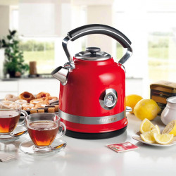 Cana electrica Ariete MODERNA 2854/00, 2000W, 1,7 L, Termometru, 360° rotativa, Filtru detasabil, Rosu
