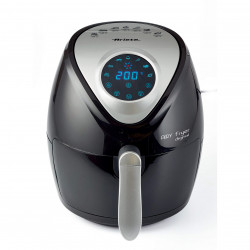 Friteuza cu aer cald Ariete AIRY FRYER DIGITAL 4616/00, 1300W, 2.6 L, 7 programe, Pana la 200°C, LCD touch display, Timer, Negru