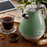 Fierbător electric VINTAGE 2869/04, 2000W, 1,7 l, Filtru detașabil, Fereastră de apă, 360C bază fără fir, Verde