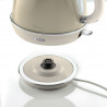 Cana electrica Ariete VINTAGE 2868/03, 1630W, 1 L, Corp metalic, Fierbere rapida, Baza fara fir, Bej