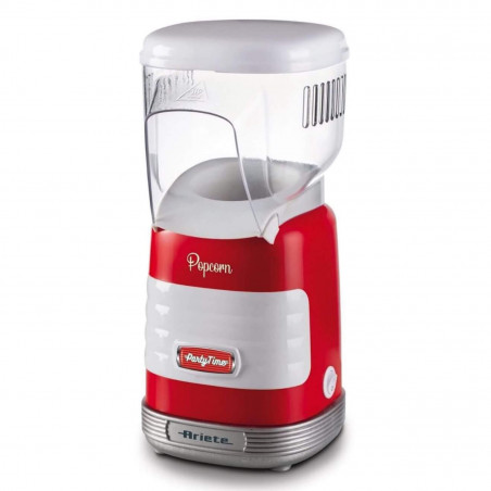 Aparat preparare popcorn cu aer cald Ariete PARTY TIME 2956/00, 1100W, Dispenser, Rosu