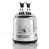 Prajitor de paine Ariete MODERNA 0149/01, 815W, 2 felii, 3 functii, 6 trepte, Tava firimituri detasabila, Alb