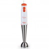 Blender manual Ariete PIMMY 0881/00, 200W, 2 viteze, Otel inoxidabil, Alb/Portocaliu