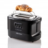 Prajitor de paine Ariete TOASTIME 0159/02, 700W, 2 felii, 3 functii, 9 trepte, Tava firimituri detasabila, Negru