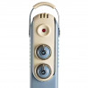 Radiator (calorifer) pe ulei Ariete VINTAGE 0839/15, 2500W, 11 elementi, 3 trepte, Rotite pivotante 360°, Albastru