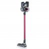 Aspirator vertical Ariete SCOPA Digital 2723, 200W, Motor digital, Filtrare aer HEPA, Lumini LED, Perie motorizata, Roz