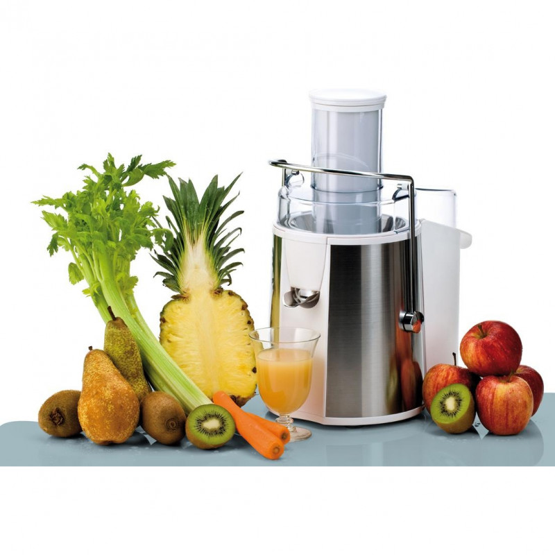 Storcator electric Ariete CENTRIKA METAL 0173/30, 700W, 750 ml, 2 viteze, Blocare de siguranta, Inox