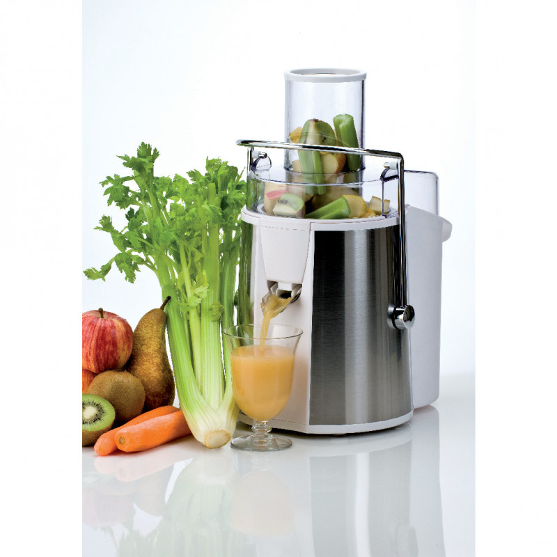 Storcator electric Ariete CENTRIKA METAL 0173/30, 700W, 750 ml, 2 viteze, Blocare de siguranta, Inox