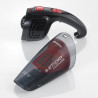 Aspirator de mână Ariete WET & DRY CORDLESS 2474/00, 400 ml, Baterie LI-Ion 1200 mAh/3.6V, Autonomie 12 min, Filtru lavabil, Negru/Negru
