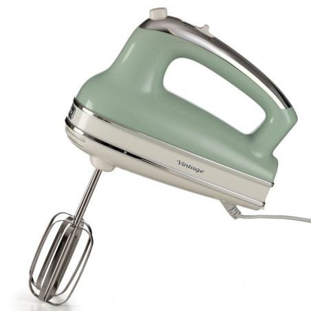 Mixer manual Ariete VINTAGE 1548/04, 450W, 5 viteze, Turbo, Verde