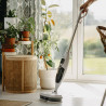 Mop cu aburi Adler AD 7052, 1300 W, 3 setari, 0.550 L, 2 capete rotative, 2 moduri de functionare, Incalzire rapida, Alb